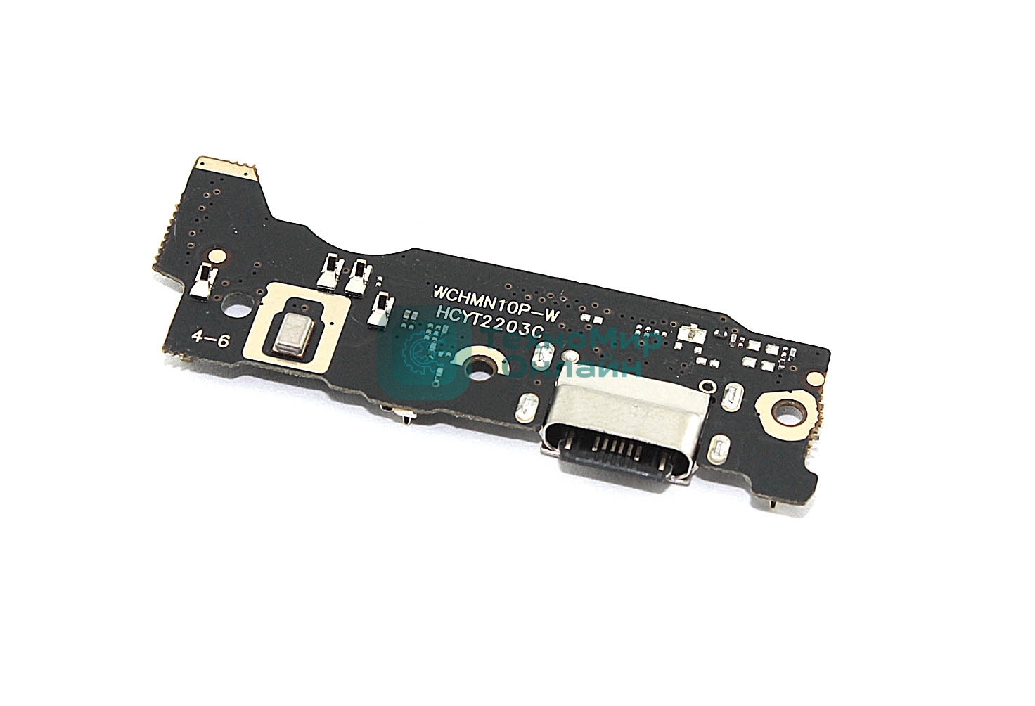 Нижняя плата с разъемом зарядки и микрофоном для Xiaomi Mi Note 10 Pro