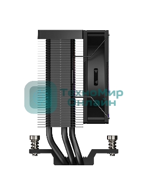 Кулер для процессора PCCooler R300 ARGB BK черный 92мм алюминий+медь 2200rpm 30db 4-pin 150W 133мм