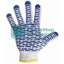 Перчатки Rexant х/б с нанесением ПВХ (