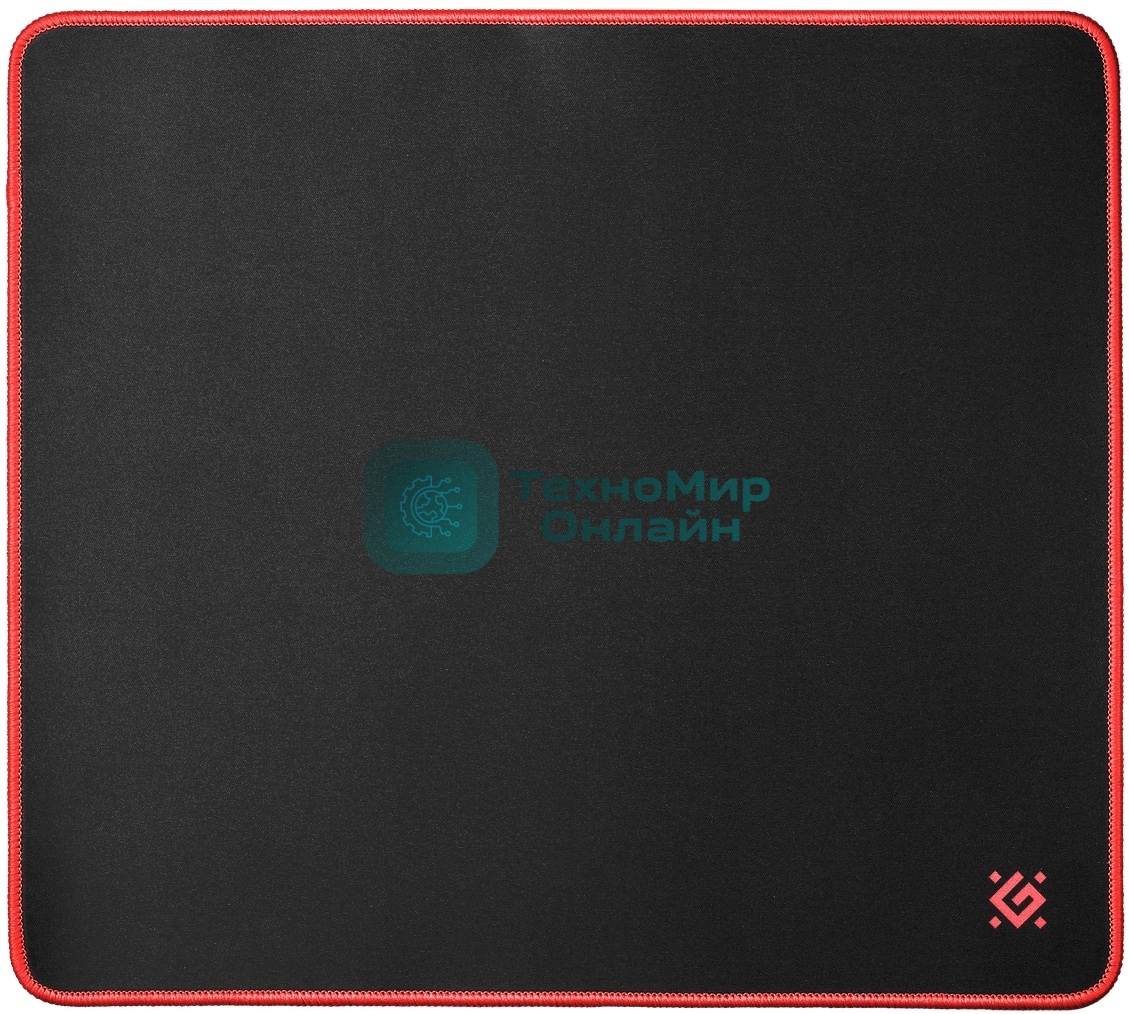 Игровой коврик Defenderчерный XXL 400x355x3 мм, ткань+резина