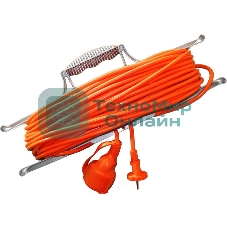 Удлинитель шнур на рамке UNIVersal УШ-10 IP-54 ПВС 3*0,75 1гн. з/к 40 м 9632025