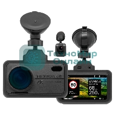 Видеорегистратор TrendVision TDR-721S EVO PRO черный 5Mpix 1296x2304 1296p 170гр. GPS NTK96675