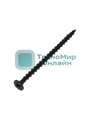 Саморез гипсокартон-дерево Kranz 3.8х65, пакет (10 шт.)