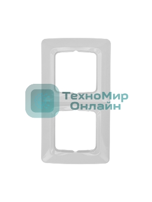 Рамка Kranz 2-я DEA горизонтальная бел (1/10/180)