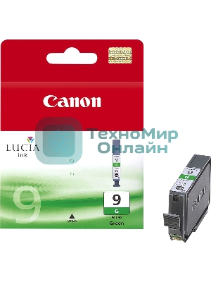 Картридж струйный Canon PGI-9G (1041B001) зеленый (14 мл.) для Canon Pixma 9500 (Mark II)