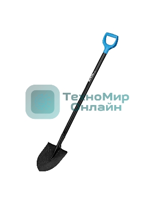 Лопата штыковая Palisad LUXE углубленная, 220х270х1330 мм, деревянный черенок, с рукояткой