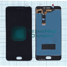 Дисплей для Meizu M6 черный