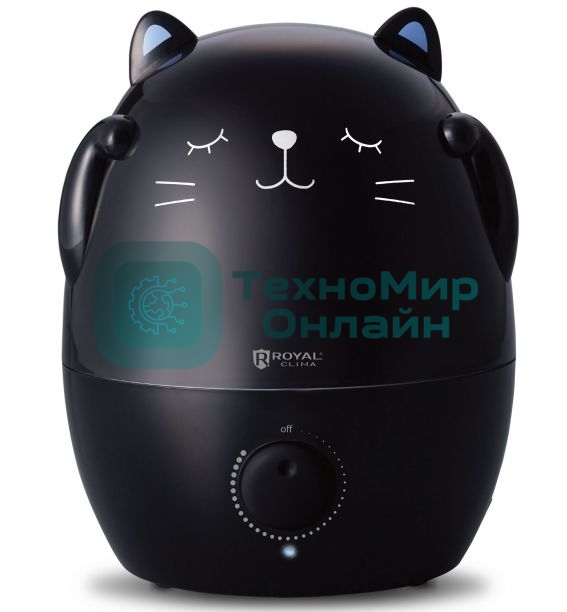 Увлажнитель воздуха Royal Clima RUH-MR200/1.5M-BL 20Вт (ультразвуковой) черный