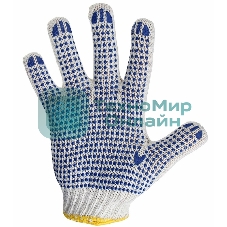 Перчатки Rexant х/б с нанесением ПВХ (