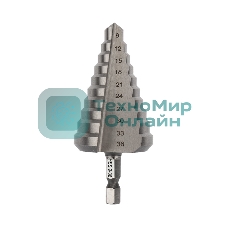 Сверло по металлу ступенчатое Kranz 9,0-36,0 мм