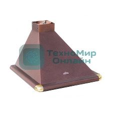 Вытяжка каминная Elikor Сатурн 50П-180-В1Л медный/золотистый, 50 см, 180 куб. м/ч, 48 дБ