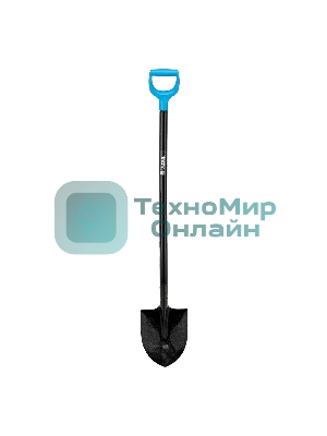 Лопата штыковая Palisad LUXE углубленная, 220х270х1330 мм, деревянный черенок, с рукояткой