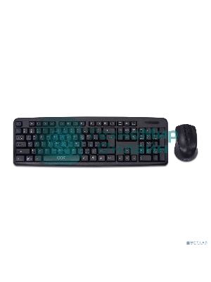 Комплект клавиатура+мышь CBR KB-SET 710 проводной, USB, 1000 DPI, чёрный