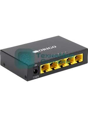 Коммутатор неуправляемый 5-портовый ORIGO OS1205/A1A 10/100 Мбит/с