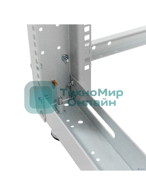 Стойка двухрамная NTSS NTSS-2POR24U/600-1000 24U 550 мм x 1000 мм 600 кг серый