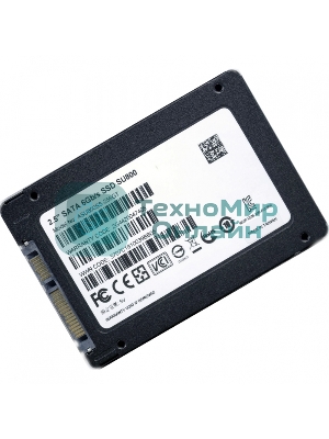 Накопитель SSD ADATA SU800, 512Gb, SATA III, 2.5
