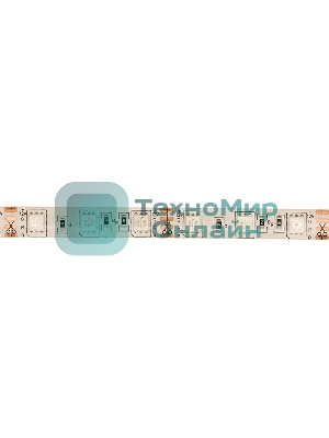 Лента светодиодная силикон, 10 мм, IP65, SMD 5050, 60 LED/m, 12 V, цвет свечения RGb