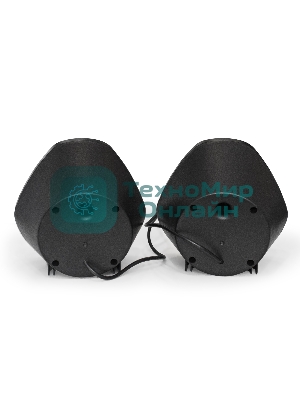 Акустическая система 2.0 ExeGate EX289680RUS Accord 210 (питание USB, 2х3Вт (6Вт RMS), 60-20000Гц, черный, RGb подсветка)