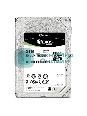 Жесткий диск Seagate Original SATA-III 2Tb ST2000NX0253 Enterprise Capacity (7200rpm) 128Mb 2.5