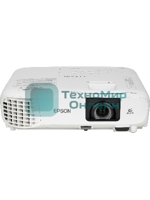 Проектор Epson EB-FH06 белый (LCD, 1920×1080, 3500Lm, 16000:1, 2.7 kg) (V11H974040)