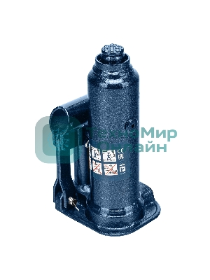 Домкрат гидравлический бутылочный Stels 2 т, h подъема 178–338 мм, в пласт. кейсе