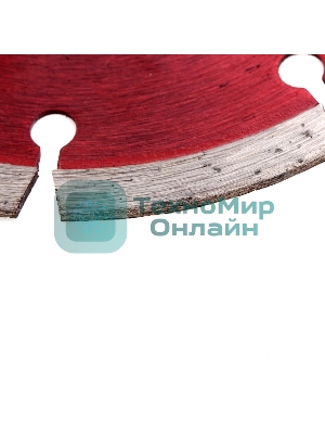 Диск алмазный отрезной Matrix сегментный, 115 х 22,2 мм, сухая резка