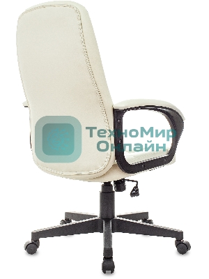 Кресло Бюрократ CH 002 OR-10 слоновая кость, экокожа