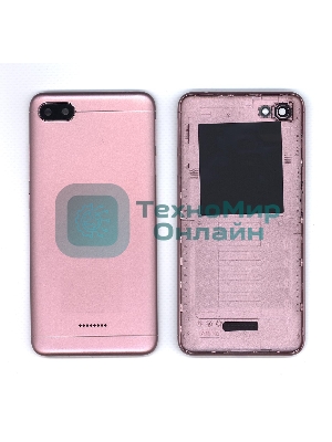 Задняя крышка для Xiaomi Redmi 6A Rose Gold