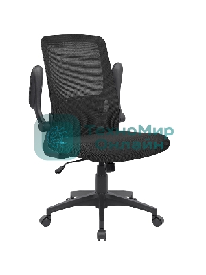 Кресло Defender DALLAS черный, сетка, 120 кг, механизм качания