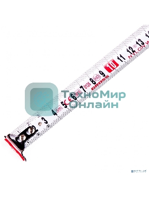 Рулетка Gross Magnetisch, 5 м х 19мм, обрезин. корпус, автоматич. фиксация, нейлон. покр., магн. зацеп