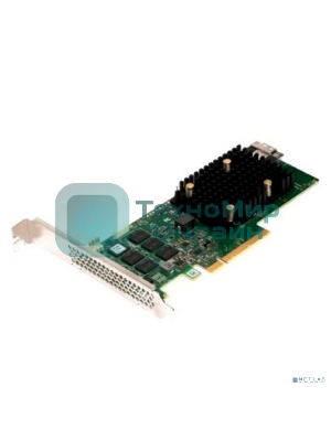 Адаптер SAS 9500-8i SGL (05-50077-03) PCIe v4 x8 LP, Tri-Mode SAS/SATA/NVMe 12G HBA, 8port(2*int SFF8654), 3808 IOC