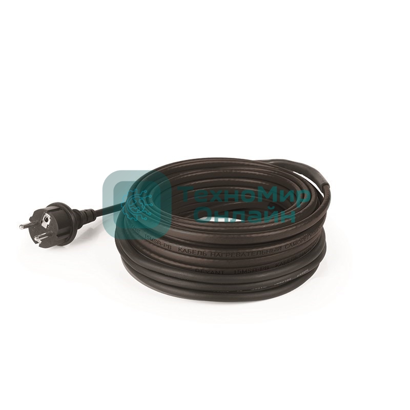 Греющий саморегулирующийся кабель Rexant POWER Line 30SRL-2CR 8M (8м/240Вт)
