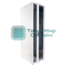 Шкаф телекоммуникационный напольный ЭКОНОМ 42U (600 × 800) дверь перфорированная 2 шт.