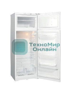 Холодильник Indesit TIA 16 белый двухкамерный 245/51л морозилка сверху