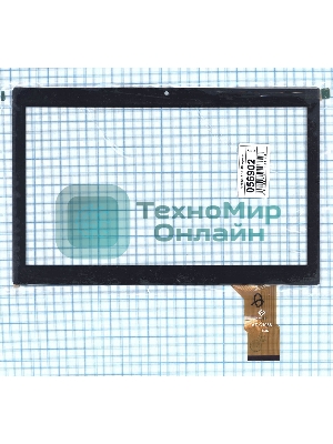 Сенсорное стекло (тачскрин) AT-C1088, черное