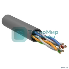 Кабель информационный ITK GENERICA BC1-C5E04-111-305-G кат.5е U/UTP не экранированный 4X2X24AWG PVC внутренний серый