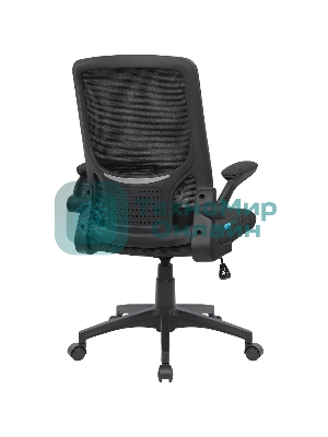 Кресло Defender DALLAS черный, сетка, 120 кг, механизм качания