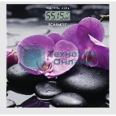 Весы напольные электронные Scarlett SC-BS33E067 макс.180кг рисунок