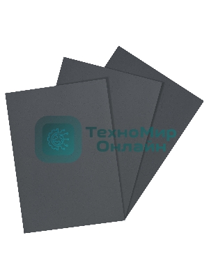 Обложки для переплёта Silwerhof A4 230г/м2 черный (100шт) (1449083)