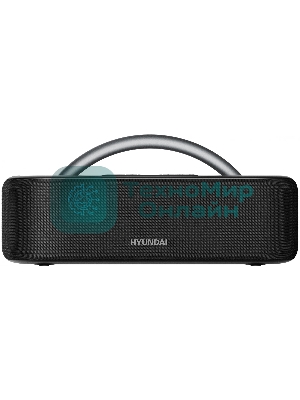 Колонка портативная Hyundai H-PS1028 черный 60W 2.0 BT 10м 4400mAh