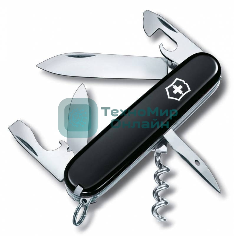 Нож перочинный Victorinox Spartan (1.3603.3) 91мм 12функций черный карт.коробка