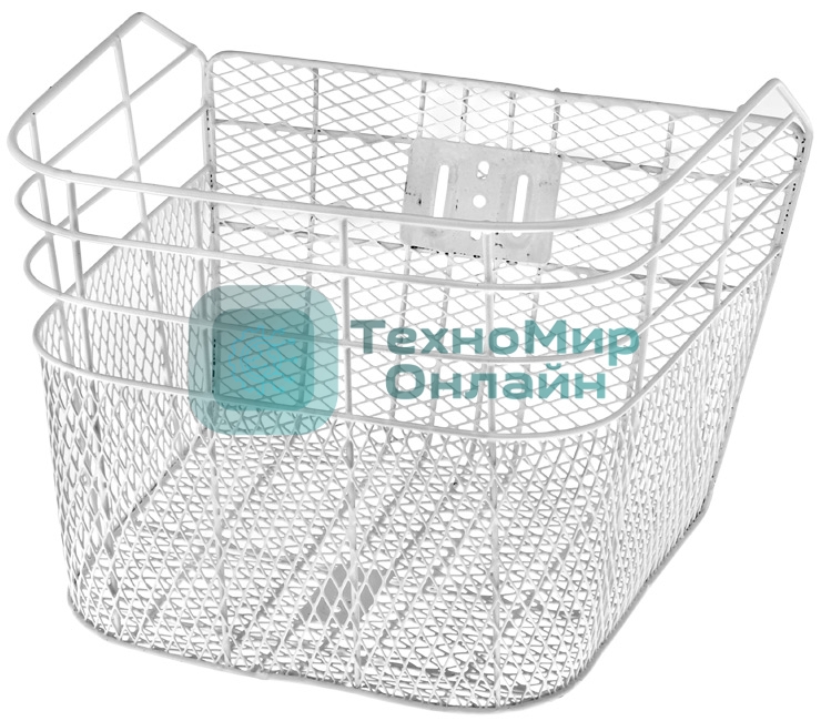 Велокорзина передняя JL-027 белая для 28