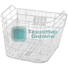 Велокорзина передняя JL-027 белая для 28