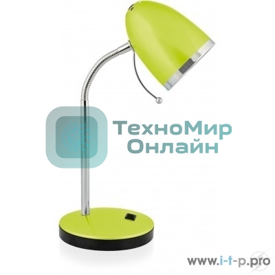 Светильник Camelion KD-308 C16 зеленый (настольный, 230V 40W E27)