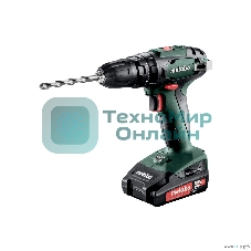 Дрель-шуруповерт Metabo SB 18 602245560, 18 В, 2 Ач, 48Нм, щеточный, ударный