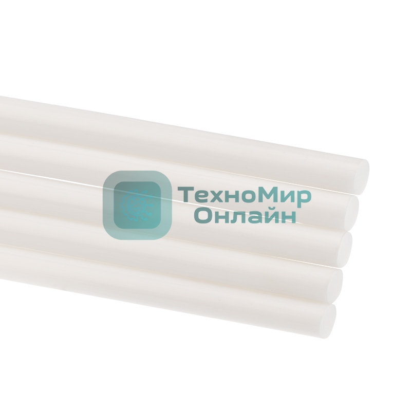 Клеевые стержни Rexant, Ø11 мм, 270 мм, белые, 10 шт., хедер