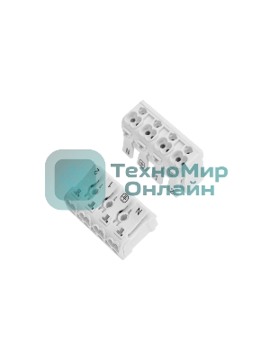 Клемма пружинная соединительная Rexant КСП 4-полюсная (50 шт./уп.)