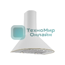 Вытяжка каминная Elikor Эпсилон 60П-430-П3Л белый/серебристый, 60 см, 430 куб. м/ч, 54 дБ