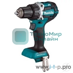 Дрель ак б\щет Makita DDF484Z,18В,Li-ion,БЗП-13мм,0-500\0-2000об\м,54\30Нм,1.5кг,кор,б\акк и з\у,XPT
