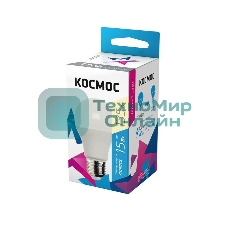 Лампа светодиодная Космос LED BASIC A60 15Вт 220В E27 3000К